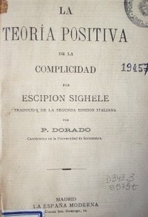 La teoría positiva de la complicidad