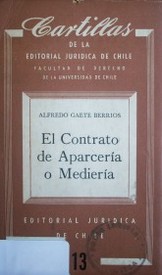 El contrato de Aparcería o Medianería