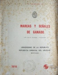 Marcas y señales de ganado