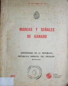 Marcas y señales de ganado