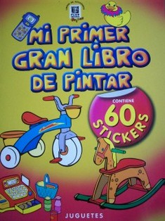 Mi primer gran libro de pintar : juguetes