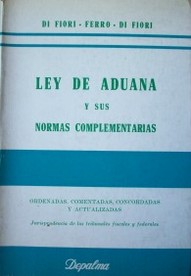 Ley de Aduana