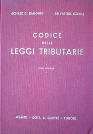 Codice delle leggi tributarie