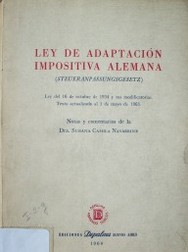 Ley de adaptación impositiva alemana (steueranpassungsgesetz)