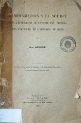 L'information a la source dans l'application de l'income tax féderal des etats-unis de l'amerique du nord