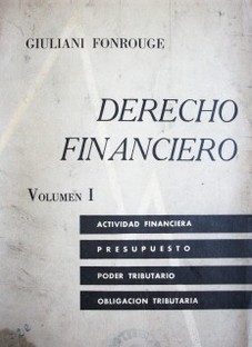 Derecho financiero