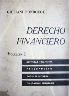 Derecho financiero