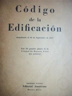 Código de la edificación