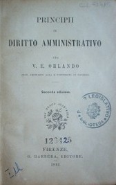 Principii di diritto amministativo