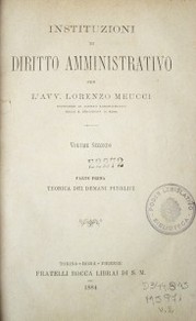 Instituzioni di diritto amministrativo