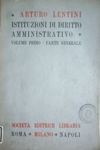 Istituzioni di diritto amministrativo