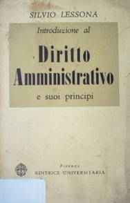 Introduzione al Diritto Amministrativo e suoi principi