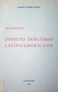 Estudios de Derecho Tributario Latinoamericano