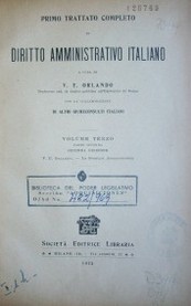 Primo trattato completo di diritto amministrativo italiano