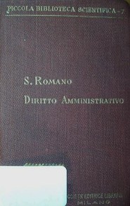 Principii di diritto amministrativo italiano