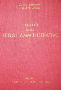 Codice delle leggi amministrative