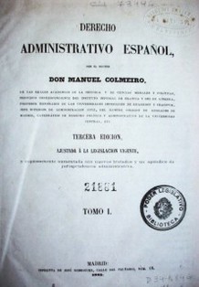 Derecho administrativo español