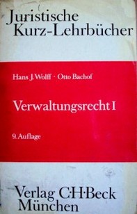 Verwaltungsrecht I