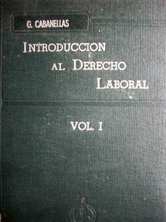 Introducción al Derecho Laboral