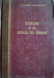 Derecho de los riesgos del trabajo