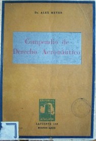 Compendio de Derecho Aeronáutico