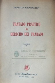 Tratado práctico de derecho del trabajo