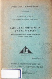 Labour conditions in war contracts