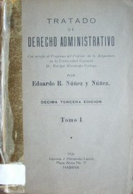 Tratado de Derecho Administrativo