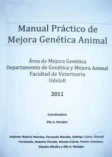 Manual práctico de mejora genética animal : 2011