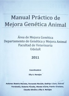 Manual práctico de mejora genética animal : 2011