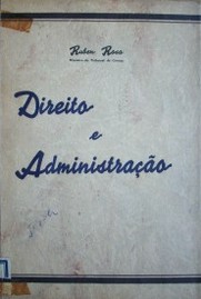 Direito e administraçao