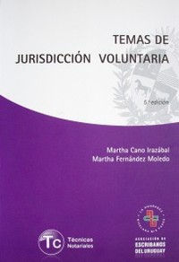 Temas de jurisdicción voluntaria