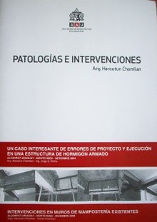 Patologías e intervenciones