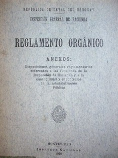 Reglamento orgánico