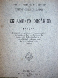 Reglamento orgánico