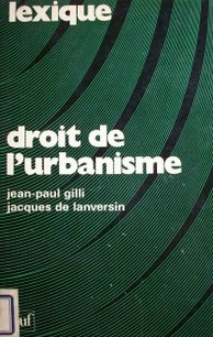 Droit de l'urbanisme