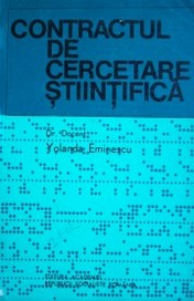 Contractul de cercetare stiintifica