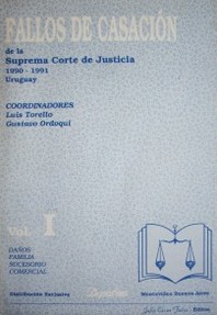 Fallos de casación : de la Suprema Corte de Justicia, 1990 - 1991
