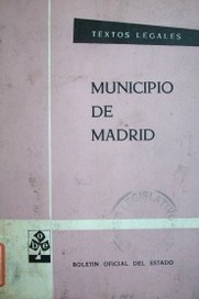 Municipio de Madrid