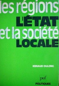 Les régions l'etat et la société locale