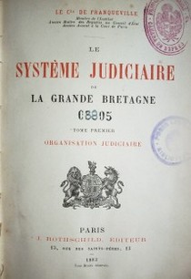 Le système judiciaire de la Grande Bretagne