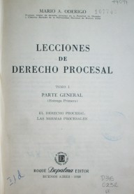 Lecciones de Derecho Procesal