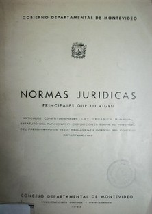 Normas jurídicas