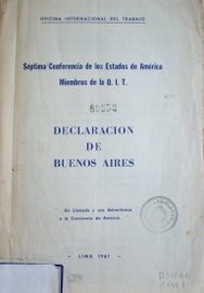 Declaración de Buenos Aires