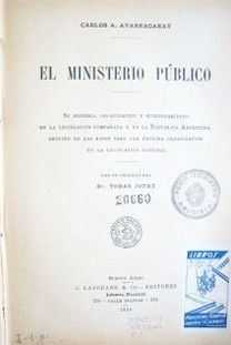 El Ministerio Público