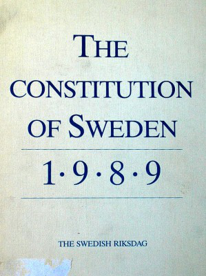 The Constitution of Sweden 1989