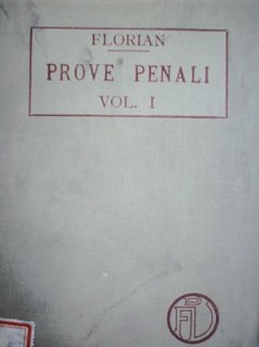 Delle prove penali