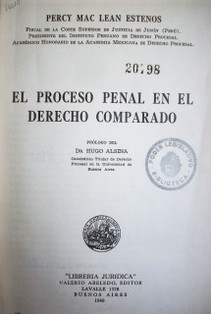 El proceso penal en el derecho comparado