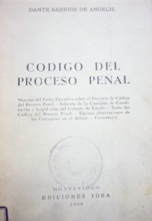 Código del proceso penal