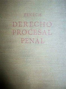 Derecho procesal penal